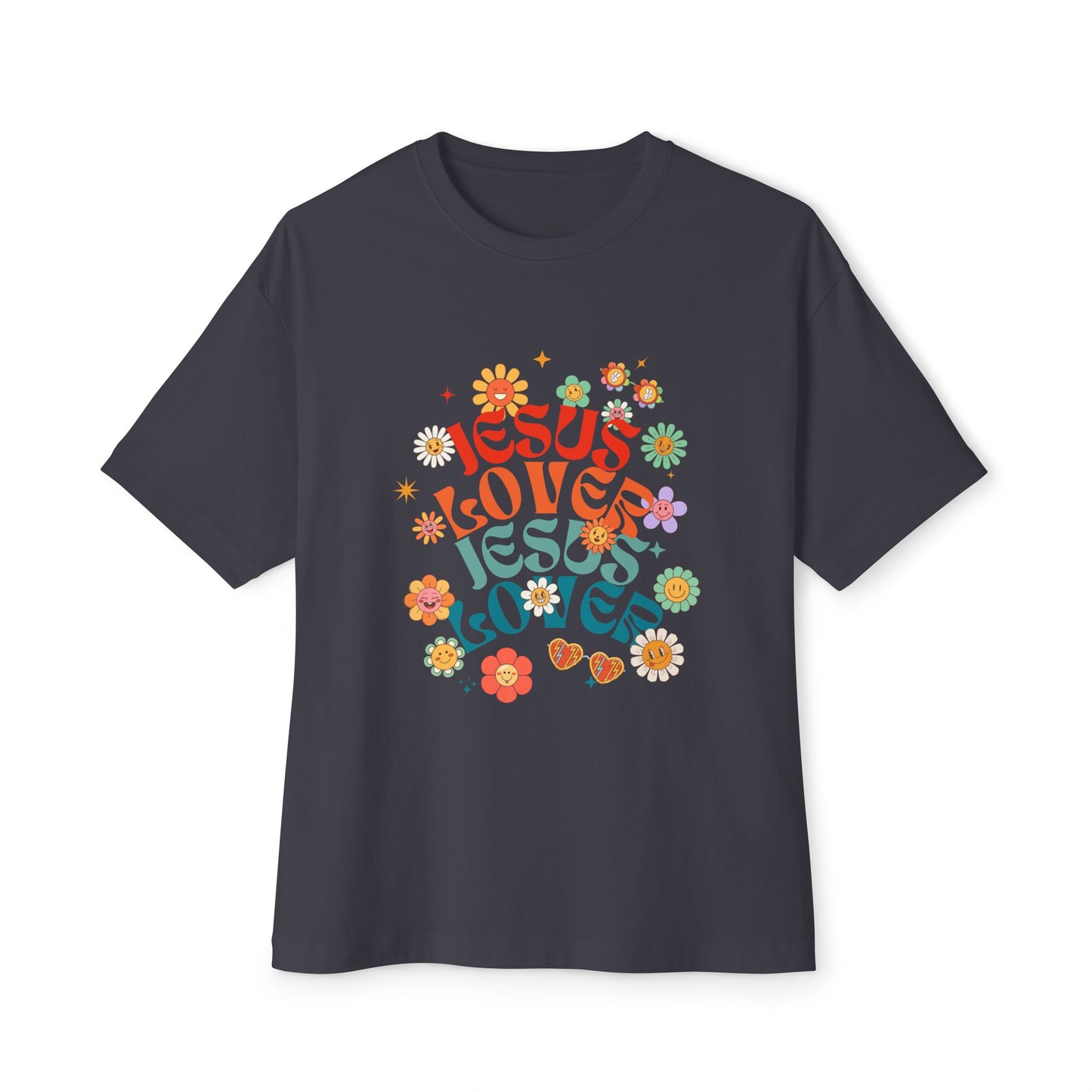 Jesus Lover Oversized Christian T-Shirt | Air Jesus