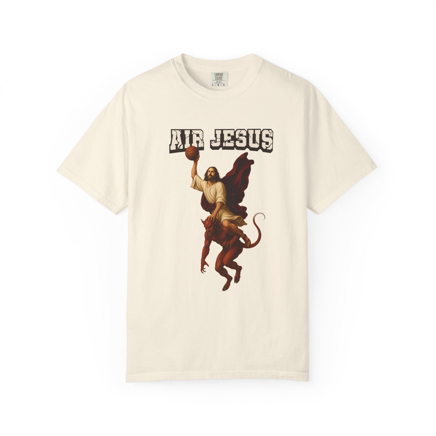 Jesus Dunking Basketball Christian T-Shirt | Air Jesus