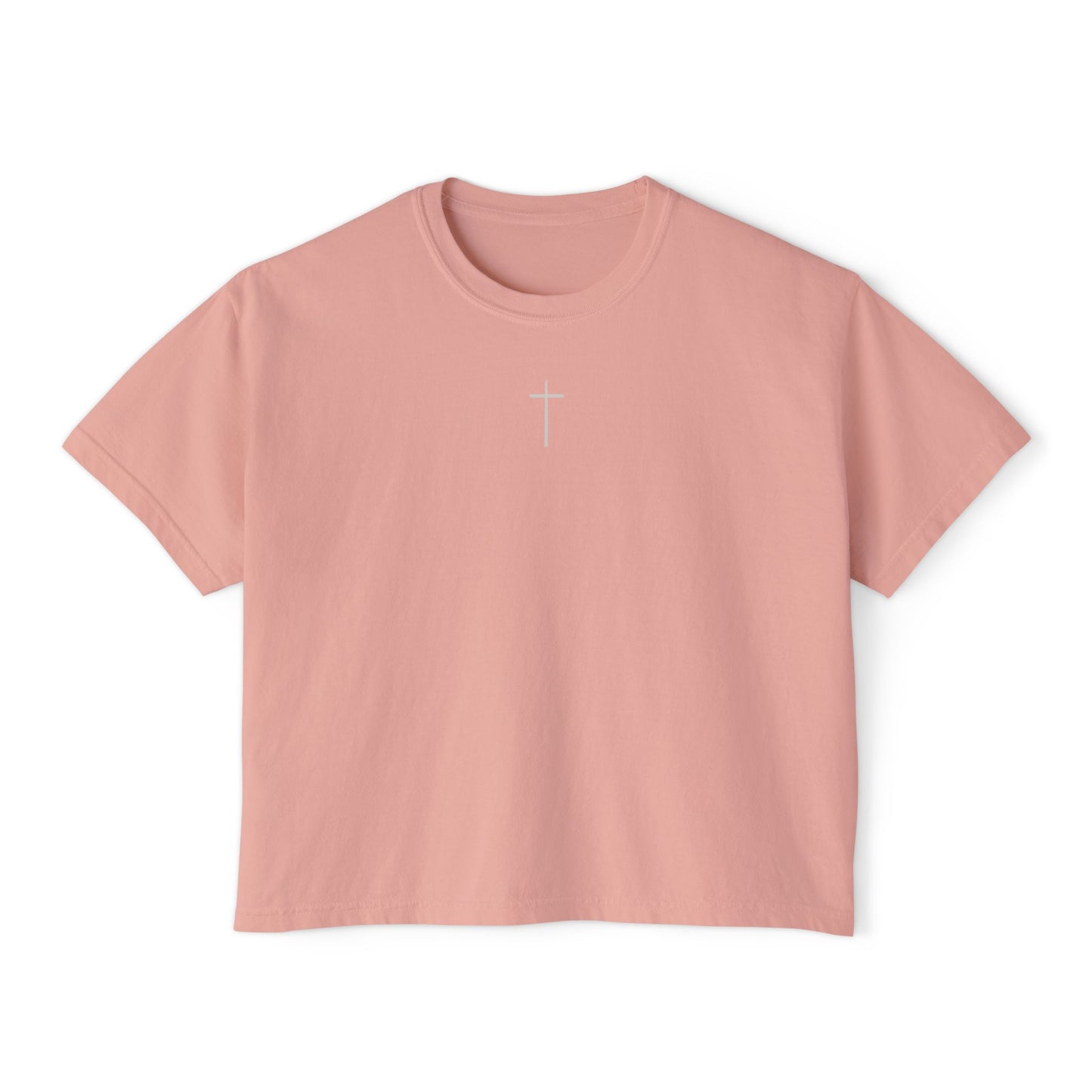 Jesus Saves Cropped Christian T-Shirt – Ephesians 2:8-9