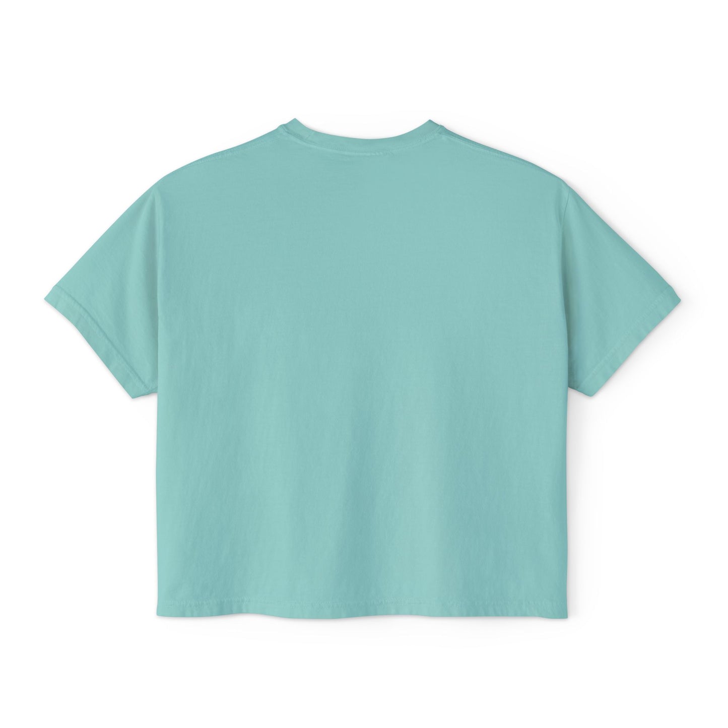 Light blue t-shirt on a white background