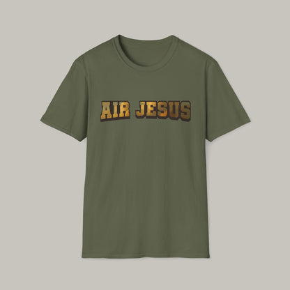 Air Jesus Golden Clouds Christian T-Shirt