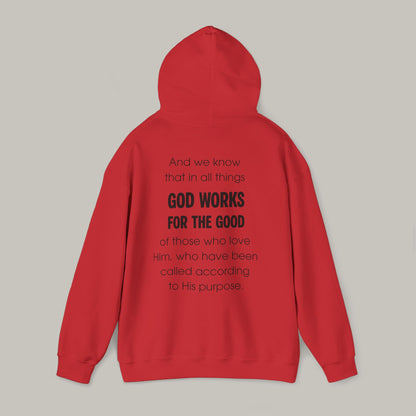 Unisex Charlie Kirk FREEDOM Hoodie – Romans 8:28 “God Works for the Good”