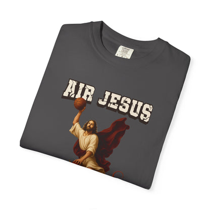 Jesus Dunking Basketball Christian T-Shirt | Air Jesus