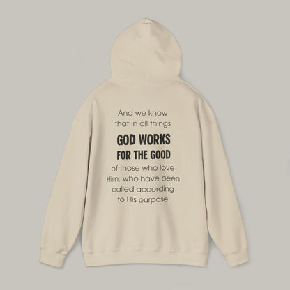Unisex Charlie Kirk FREEDOM Hoodie – Romans 8:28 “God Works for the Good”