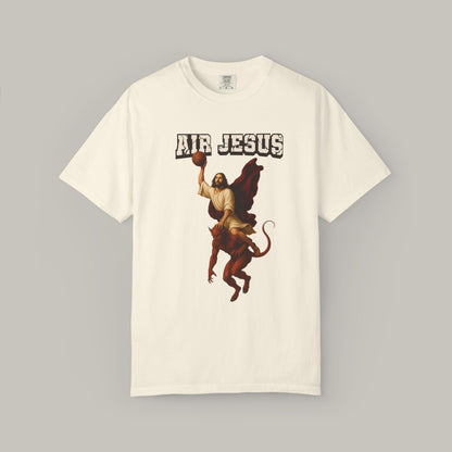 Jesus Dunking Basketball Christian T-Shirt | Air Jesus