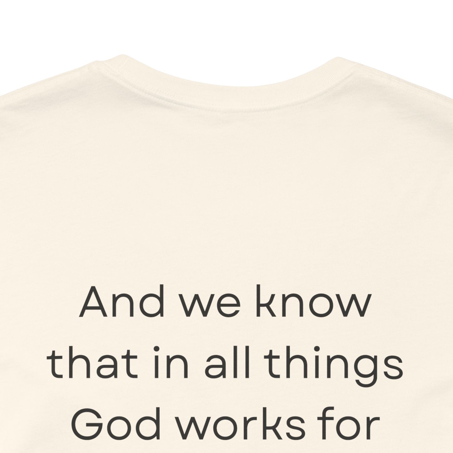 Charlie Kirk All Things Work Together Unisex T-Shirt — Romans 8:28