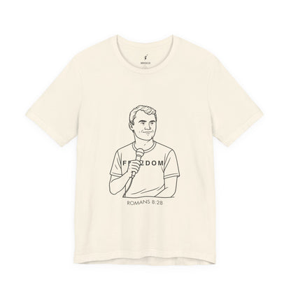 Charlie Kirk All Things Work Together Unisex T-Shirt — Romans 8:28