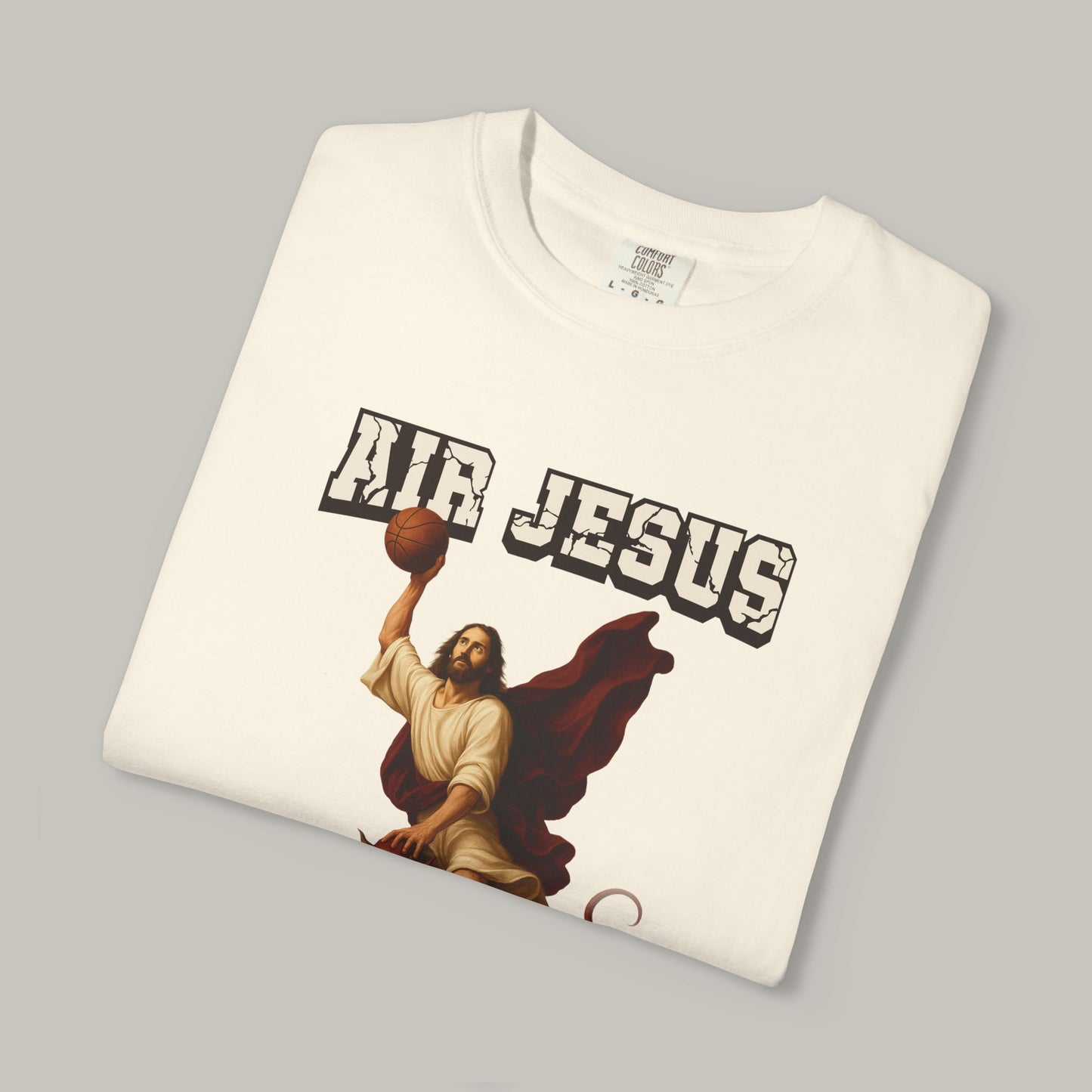 Jesus Dunking Basketball Christian T-Shirt | Air Jesus