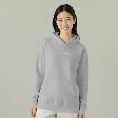 Walk by Faith Hooded Sweatshirt — 2 Corinthians 5:7