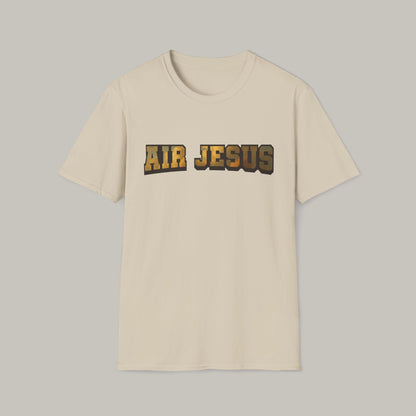 Air Jesus Golden Clouds Christian T-Shirt