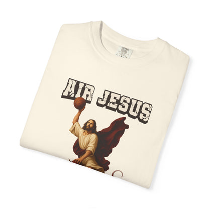 Jesus Dunking Basketball Christian T-Shirt | Air Jesus