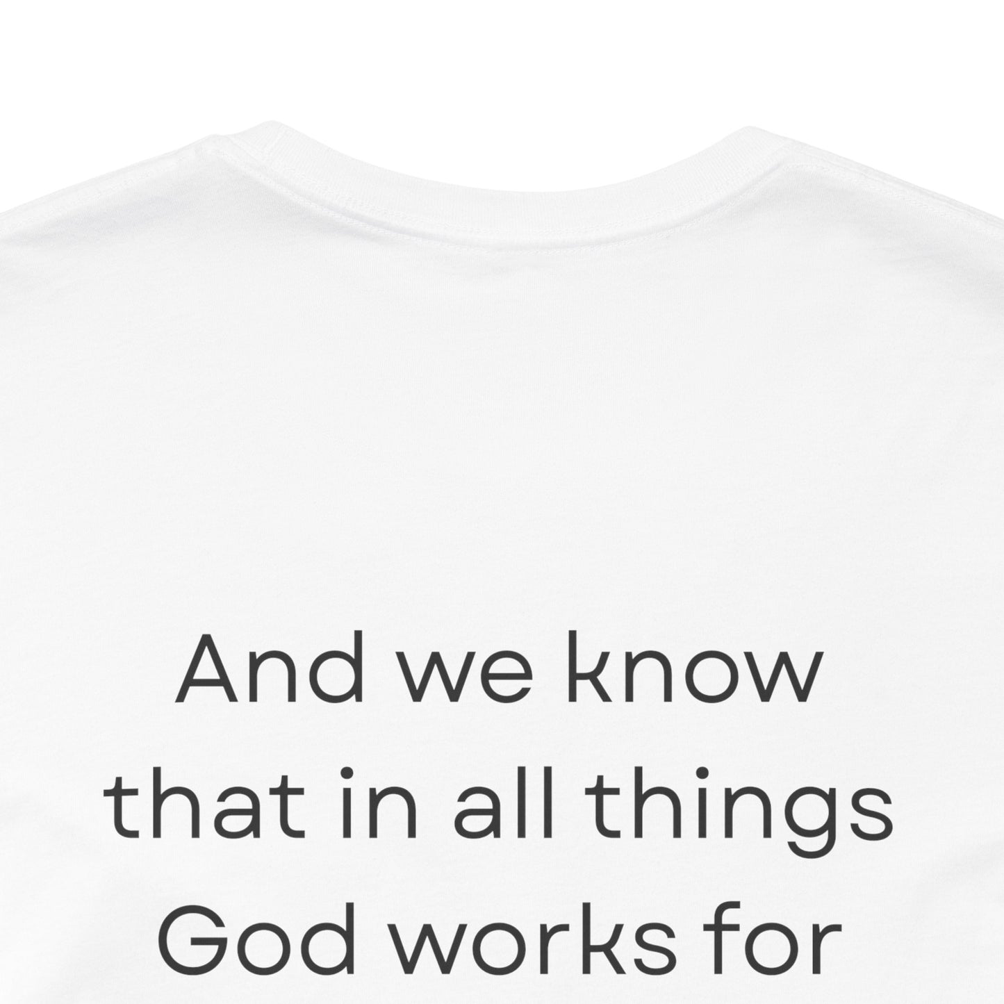Charlie Kirk All Things Work Together Unisex T-Shirt — Romans 8:28