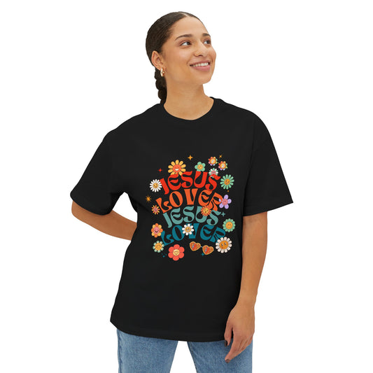 Jesus Lover Oversized Christian T-Shirt | Air Jesus