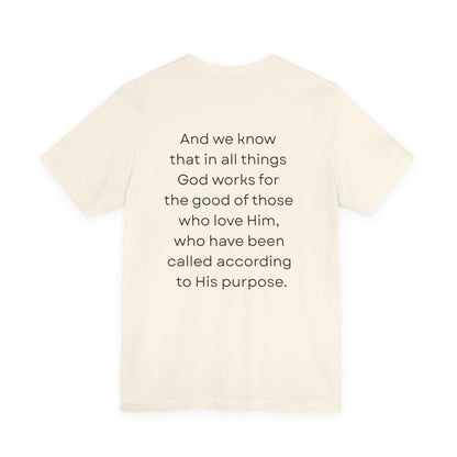 Charlie Kirk All Things Work Together Unisex T-Shirt — Romans 8:28