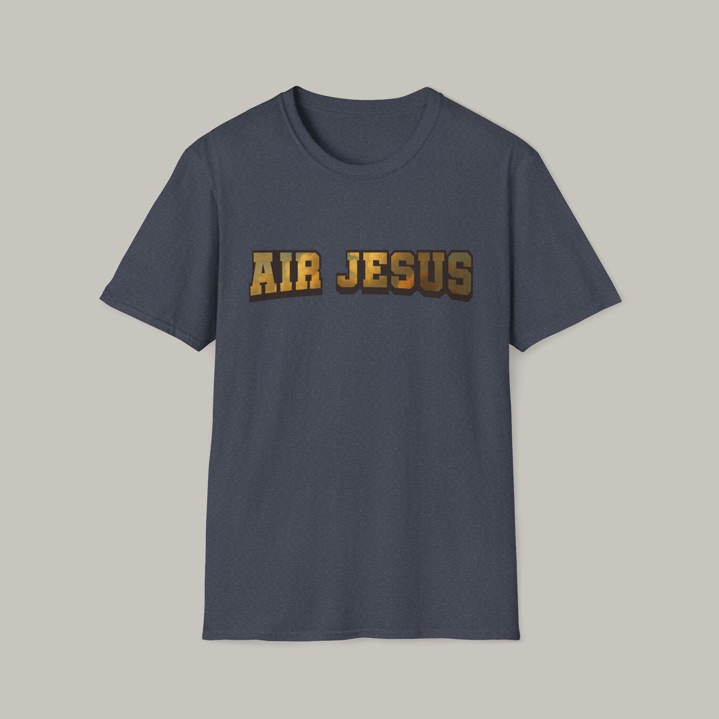 Air Jesus Golden Clouds Christian T-Shirt