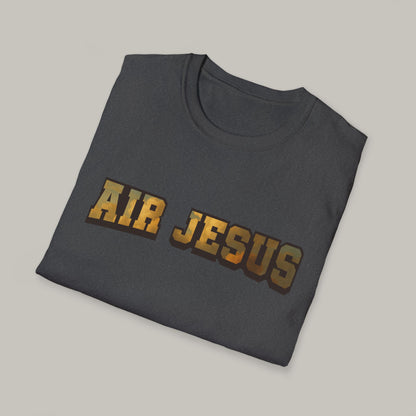 Air Jesus Golden Clouds Christian T-Shirt