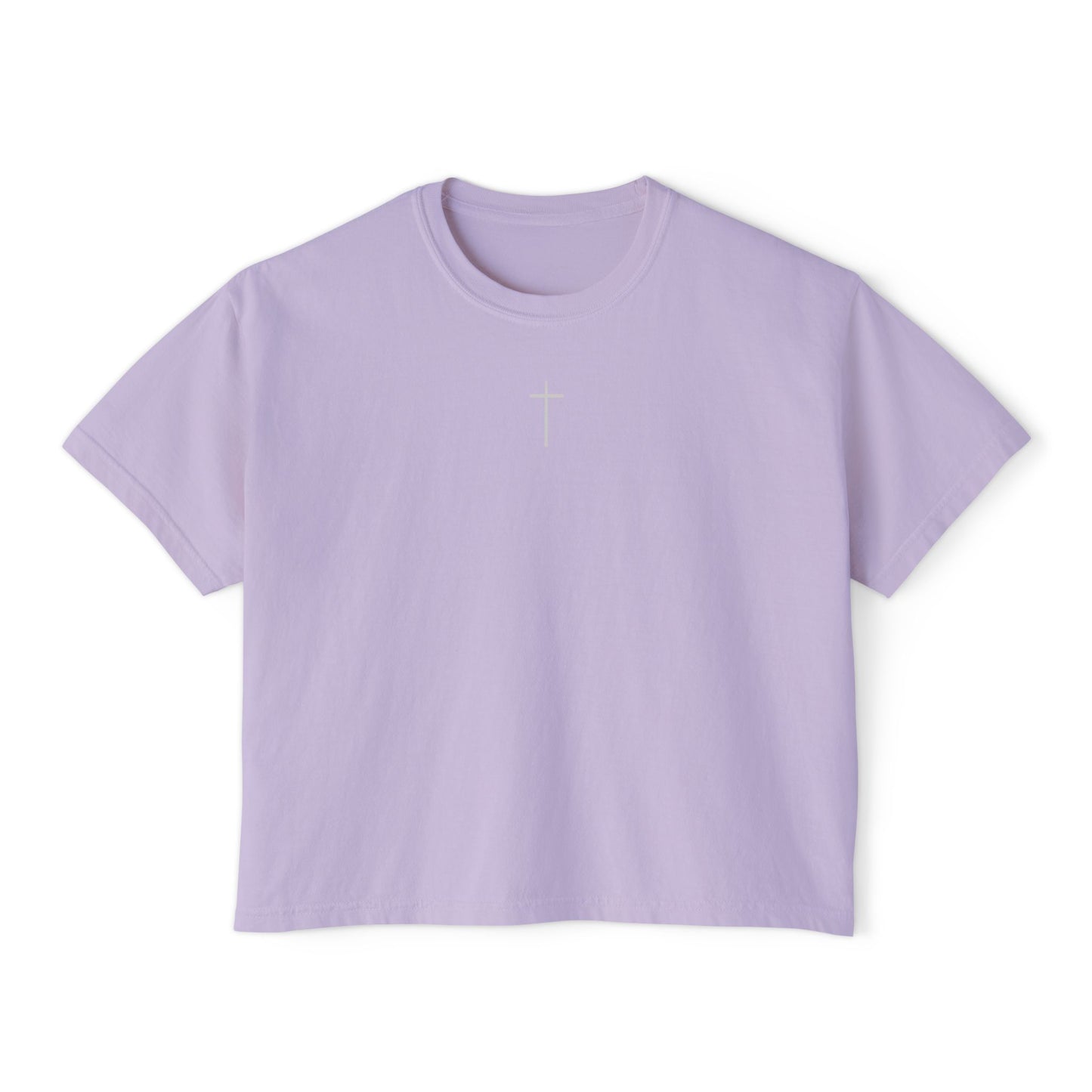 Jesus Saves Cropped Christian T-Shirt – Ephesians 2:8-9