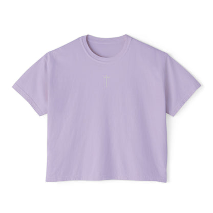 Jesus Saves Cropped Christian T-Shirt – Ephesians 2:8-9