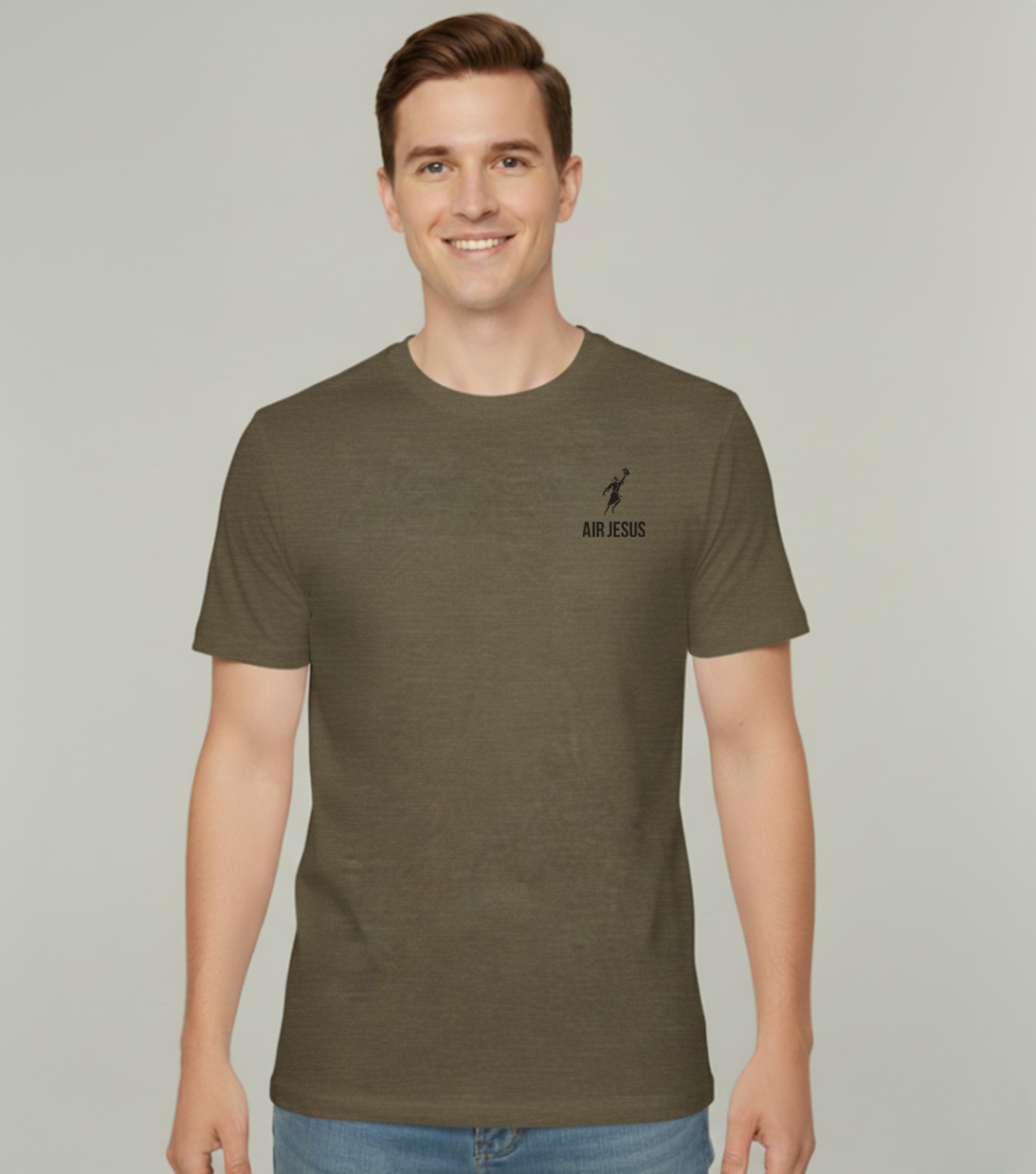 Cross & Crown T-Shirt – Air Jesus