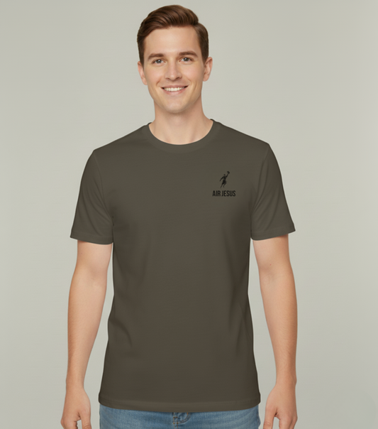 Cross & Crown T-Shirt – Air Jesus