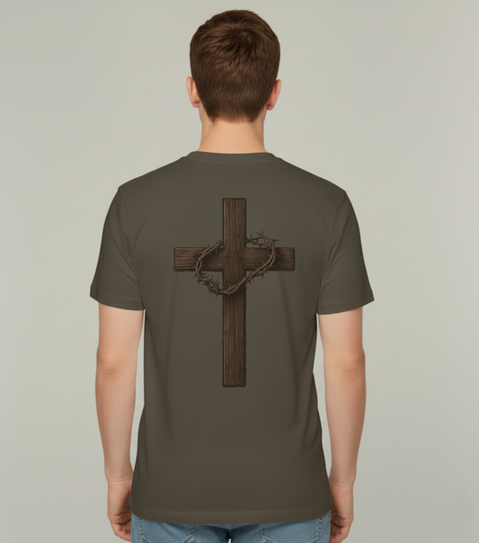 Cross & Crown T-Shirt – Air Jesus