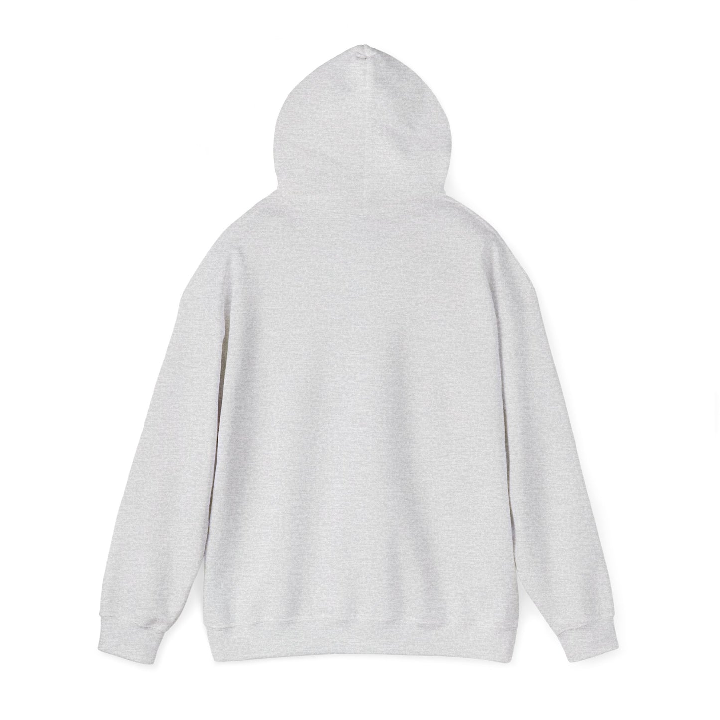 Gray hoodie on a white background